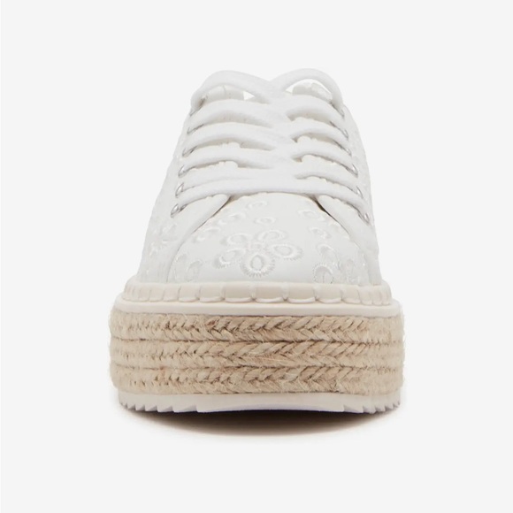 Steve Madden Summers Floral Platform Sneakers - Little Kid Size 3 - Picture 5 of 11